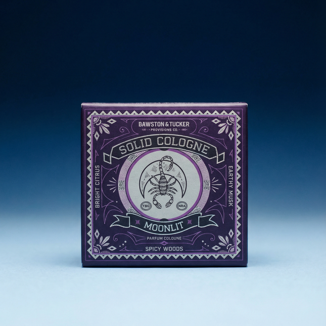 Solid Cologne - Moonlit - 0.35 oz Liner + Vessel