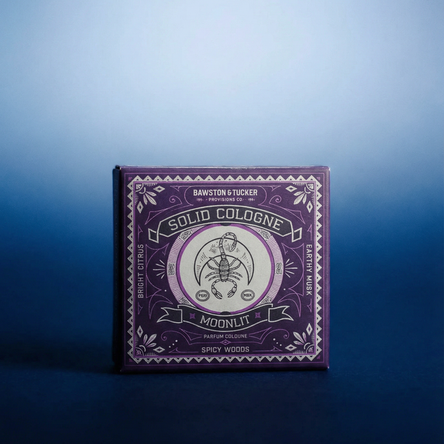 Solid Cologne - Moonlit - 0.35 oz Liner + Vessel