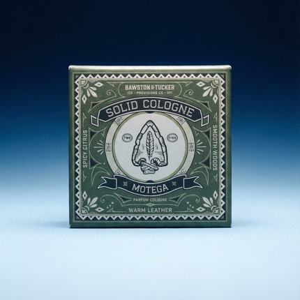 Solid Cologne - Motega - 0.35 oz Liner + Vessel