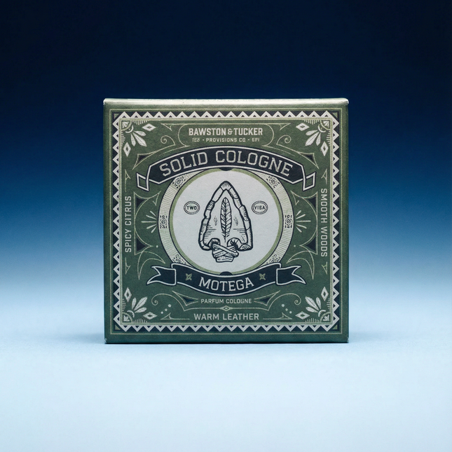 Solid Cologne - Motega - 0.35 oz Liner + Vessel