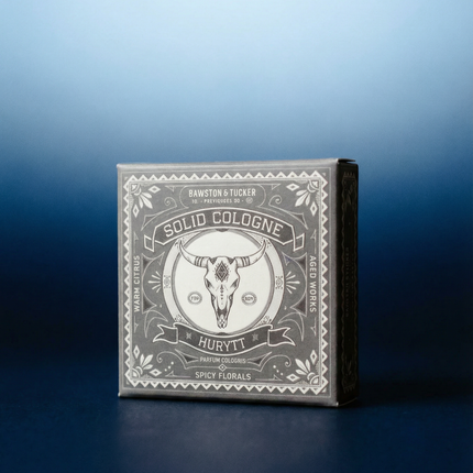 Solid Cologne - Hurytt - 0.35 oz Liner + Vessel