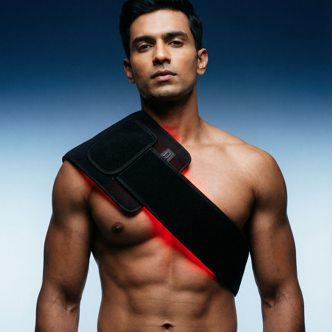 Red Light Therapy Belt for Back Pain & Muscle Recovery – 660nm + 850nm
