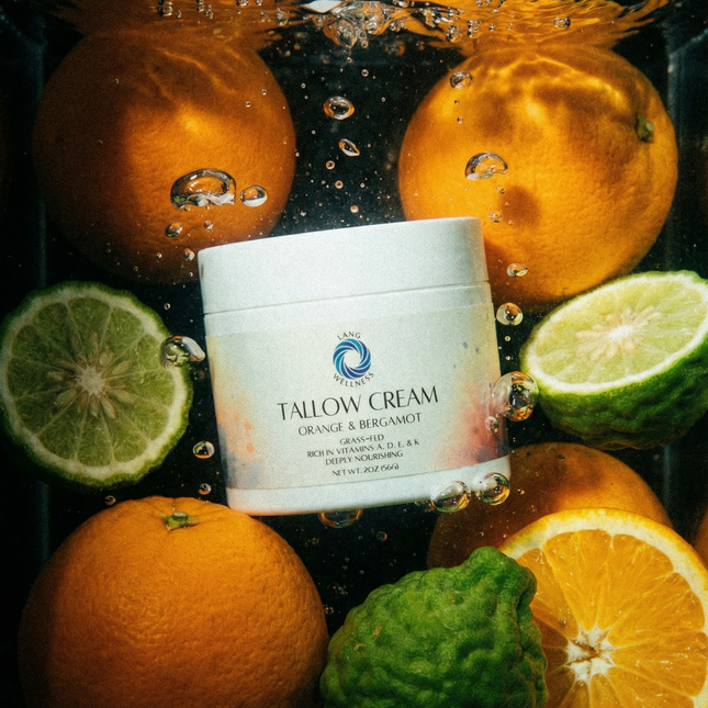 Tallow Cream Orange & Bergamot