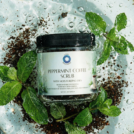 Peppermint Coffee Scrub