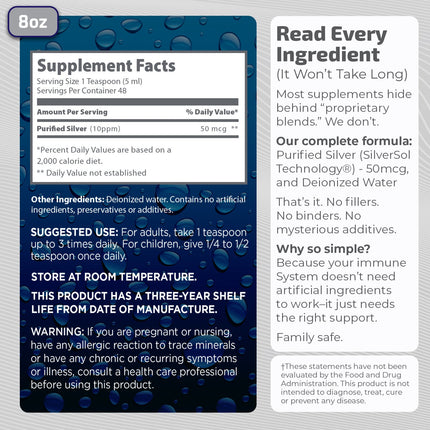 Silver Biotics® Silver Supplement