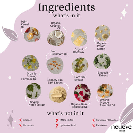 Velvet - Ultra-Gentle Vaginal Suppositories