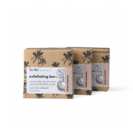 Coconut Crème Exfoliating Bar