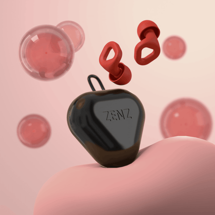 ZENZ - Unwind Earplugs - Fiery Red