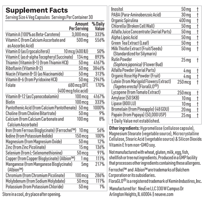 Post Menopausal Multivitamin