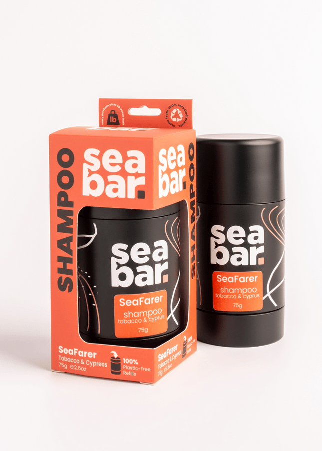 SeaFarer Shampoo Bar with natural DHT Blockers