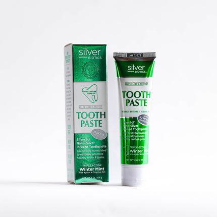 Silver Biotics® Toothpaste – Fluoride-Free Formula