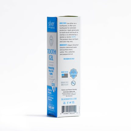 Silver Biotics® Tooth Gel – Fluoride-Free Toothpaste
