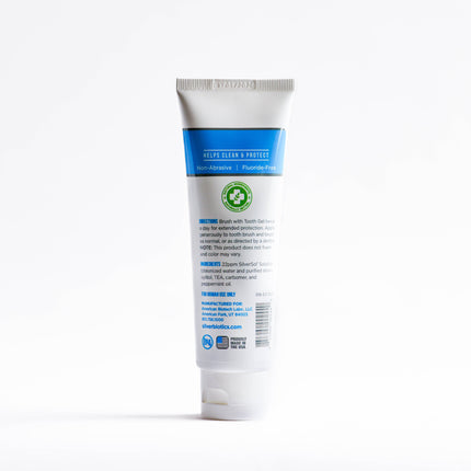 Silver Biotics® Tooth Gel – Fluoride-Free Toothpaste