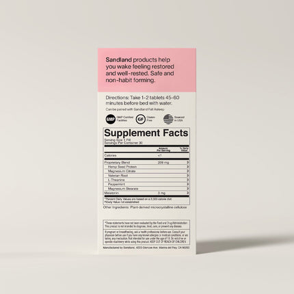 Stay Asleep with Melatonin