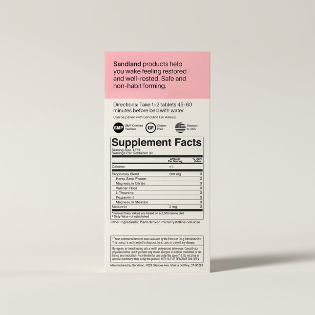 Stay Asleep with Melatonin