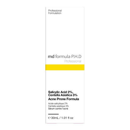 Acne Prone Serum Salicylic Acid 2%, Centella Asistica 3% 30ml