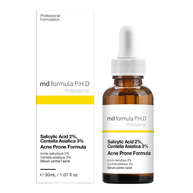 Acne Prone Serum Salicylic Acid 2%, Centella Asistica 3% 30ml