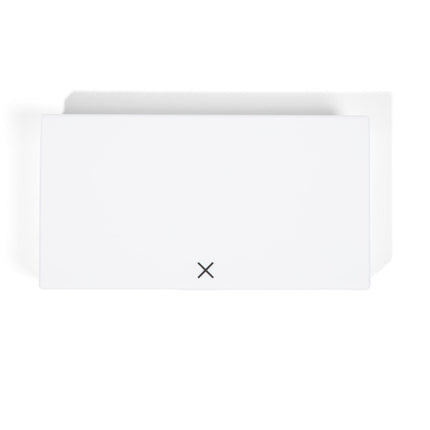 Crisp White AM/PM Pill Box