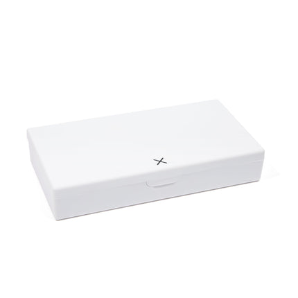 Crisp White AM/PM Pill Box