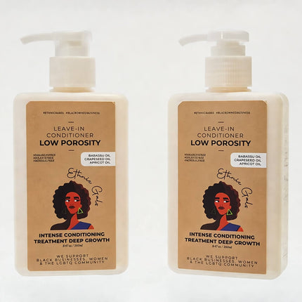 Low Porosity Deep Moisture Leave-In Conditioner