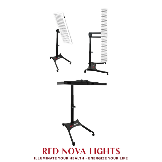 Premium Electric Mobile Stand for Red Light Therapy Panels (RNL900 & RNL1500)