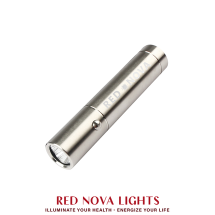Portable Red Light Therapy Flashlight – Handheld LED Device with 630nm, 660nm & 850nm