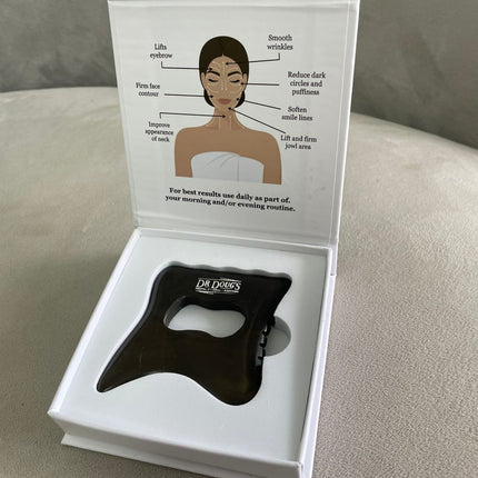 Dr. Doug’s Bian Stone Gua Sha Collection – Lymphatic Massage & Sculpting Tools for Body, Face & Neck
