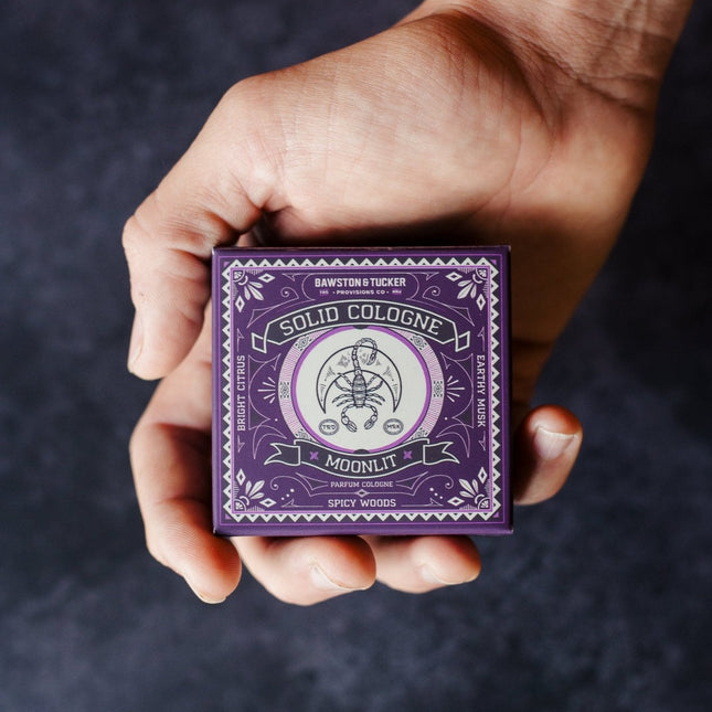 Solid Cologne - Moonlit - 0.35 oz Liner + Vessel
