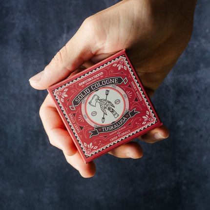 Solid Cologne - Tuskalusa - 0.35 oz Liner + Vessel