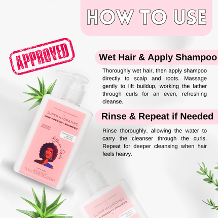 Low Porosity Hydrating Shampoo
