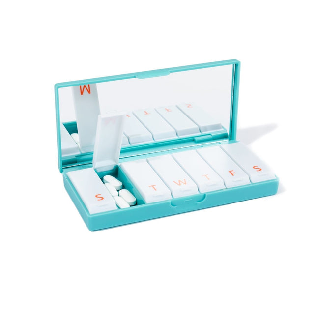 Teal Pill Box